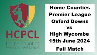 ODCC 1XI vs High Wycombe CC 1XI  Live cricket stream with commentary [upl. by Seleta]