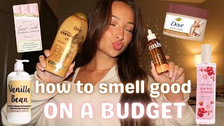 How to Smell Good All Day ON A BUDGET  My Favorite HygieneSmell Good Products [upl. by Emanuel177]