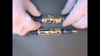 Montegrappa Luxor Blue Nile  Novelliit [upl. by Erdied]