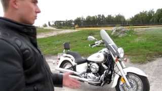 Обзор ТестДрайв Yamaha V star Drag Star 650сс 2002гв [upl. by Odnavres299]