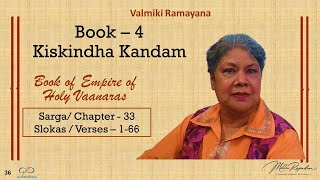 VALMIKI RAMAYANA KishkindhaKandam – The Book of Empire of Holy Vaanara KingdomChapter 33 [upl. by Assisi]