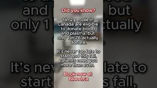 Did you know  Canadian Blood Services [upl. by Meir]