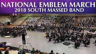 National Emblem March  Massed Band  2018 CDBF South POB [upl. by Lashond]