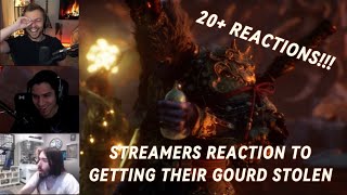 Black Myth Wukong  Streamers Reaction To Getting Their Gourd Stolen 20 Reactions [upl. by Aisatsana]