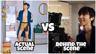 True Beauty  actual scene vs bts  Han Seojun Dancing “Okey Dokey” by Mino ft Zico [upl. by Bordiuk459]