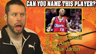 Troydan attempts hardest NBA Legend Quiz [upl. by Doniv]