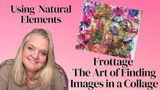 Exploring Frottage Art  The art of finding images in a Collage [upl. by Lorelei]