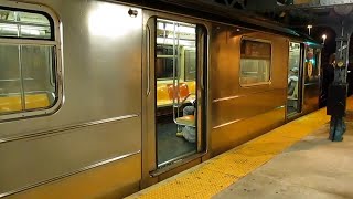 MTA New York City Subway Van Cortlandt Parkbound R62A 1 Train at the 238 Street Station [upl. by Htebharas]