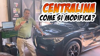 Come migliorare una ALFA  Modificare ALFA ROMEO car tuning come si modifica centralina [upl. by Bamberger578]