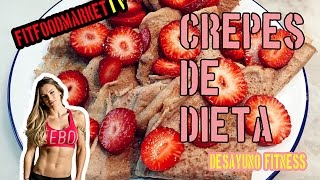 Crepes de dieta en 5 minutos [upl. by Aneret]