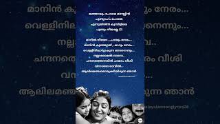 Manjolum pole mansil song lyrics kanakamanimoviesong malayalamsonglyrics shorts trendingsongs [upl. by Okiek153]