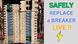 How to Replace Circuit Breaker Live Safely [upl. by Esau]