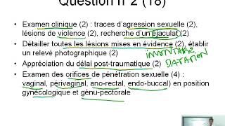 Dossier PAE  Médecine Légale 02 [upl. by Ramoj]