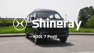 SHINERAY X30L – Il 7 posti elettrico [upl. by Pillihpnhoj584]