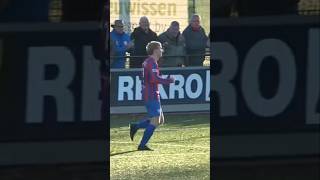 Nick ter Burg ⚽️  football soccer goal holidayswithyoutube shorts shortsvideo fyp fypシ゚ [upl. by Aretak236]