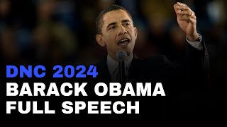 Barack Obama DNC 2024  Obama DNC 2024  DNC Convention 2024  DNC Speeches [upl. by Eniamrej]