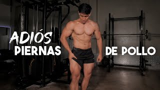 CÓMO ENGROSAR LAS PIERNAS más rápido ✅ Solución Gym y Casa [upl. by Irrol345]