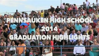 Pennsauken High School Graduation 2014 [upl. by Nap]