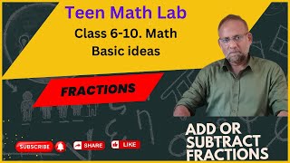 Fractions Addition and Subtraction [upl. by Schonfield]