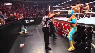 FULLLENGTH MATCH  Raw  10Man Intercontinental Championship Battle Royal [upl. by Hippel]