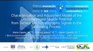 SBEB amp BOSTON Price Model of the Cricopharyngeal Muscle Potential from Surface Electromyographic [upl. by Skinner]