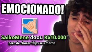 DOEI R10000 PRO MEU STREAMER FAVORITO ele se emocionou [upl. by Panchito]