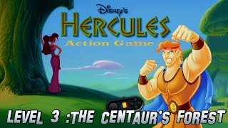 Disneys Hercules Action Game  Level 3 The Centaurs Forest [upl. by Azrim350]