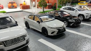 Towing cars take supercars to the showroom for sale  Super Realistic  Diecast Model Car Scale 124 [upl. by Aliahkim345]