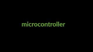 Microcontroller difference bw microprocessor and microcontroller [upl. by Alayne]