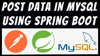 POST data in Mysql database using Spring Boot and Postman tutorial  REST API [upl. by Melentha]