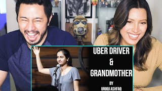 UROOJ ASHFAQ  Uber Driver amp Grandmother  Stand Up Comedy  Reaction  Jaby Koay amp Natasha [upl. by Ravert328]