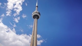 CN Tower Toronto Canada  a visit to the top [upl. by Francklin]