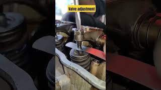 How valve adjustment in shortsfeed mechanic skills youtubeshort viral trending [upl. by Fagan245]