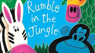 Rumble in the Jungle  educational audiobook readaloud childrens story Colourful illustrations [upl. by Benedick]