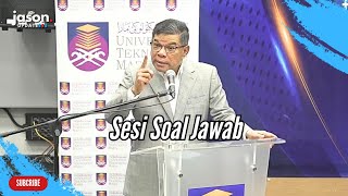 Sesi Soal Jawab Saifuddin Nasution di Universiti Teknologi MARA Seremban [upl. by Aihsad]