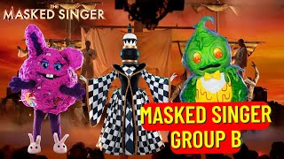 Masked Singer Group B Revealed  Season 12 [upl. by Younger]