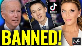 China’s Tik Tok CEO SPINS LIES Amid Biden’s Theat to CANCEL the Company [upl. by Jaunita]