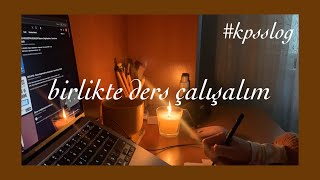 birlikte ders çalışalım kpsslog kpss2025 [upl. by Florella]