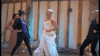 Best First Dance EVER  Dancer Bride Shocks Husband With Her Moves [upl. by Natfa]