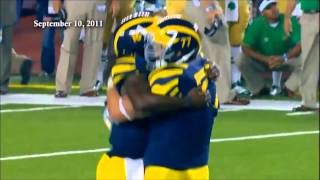 Denard Robinson Highlights  I Cry [upl. by Ilujna]