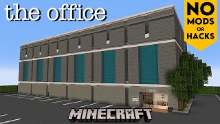 Dunder Mifflin Paper Company Scranton  The Office  Minecraft [upl. by Scherman421]