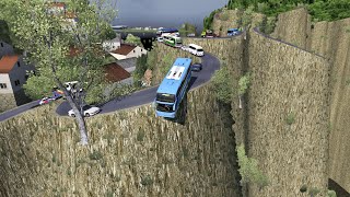 Most dangerous road in the world eps55  Euro Truck Simulator 2 HD2K [upl. by Elicia118]