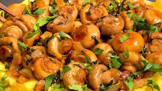 Unglaublich wie lecker diese Champignons mit Kartoffeln sind Einfach schnell und preiswert [upl. by Jimmie409]