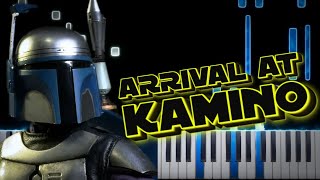 Arrival at Kamino from Star Wars Music Piano Version VladFed [upl. by Llirrem]