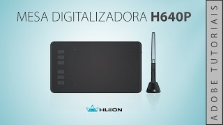 Review  Huion H640P Mesa Digitalizadora  Produtos para criativos [upl. by Ellora]