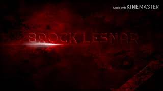 WWE Brock Lesnar Custom Titantron Video 2020 quotEnforcerquot V2 Steel Intro V2 [upl. by Eilatam]