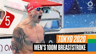 Mens 100m Breaststroke Final 🏊🏻‍♂️  Tokyo Replays [upl. by Latoye203]