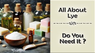 Can you make lye free soap  Lye Facts amp Safety [upl. by Akehs]