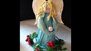 LITTLE PAPIER MACHE ANGEL [upl. by Iain]