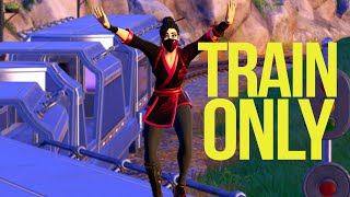 Fortnite Train Loot Only CHALLENGE [upl. by Dimitri]